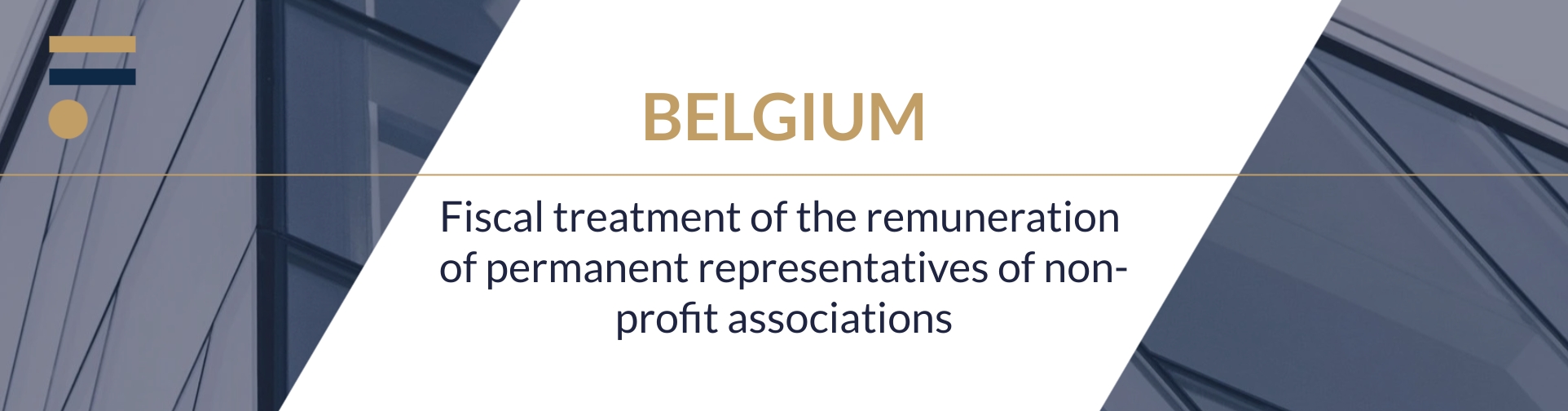 Fiscal treatment of the remuneration of permanent representatives of non-profit associations