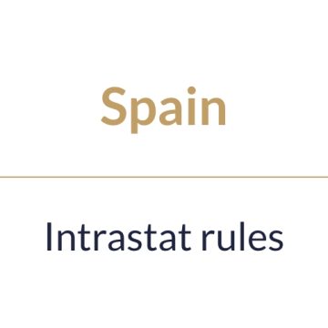 Intrastat rules in Spain