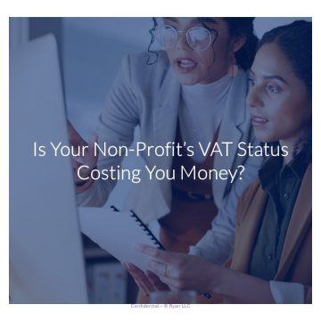 Is Your Non-Profit’s VAT Status Costing You Money?